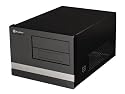 SilverStone Sugo SG02B-F ABS/SECC Steel MicroATX Desktop Computer Case - Retail (Black)