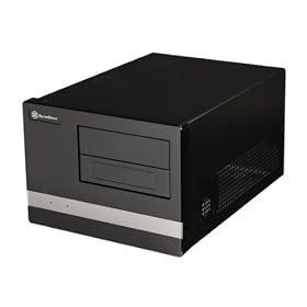 SilverStone Sugo SG02B-F ABS/SECC Steel MicroATX Desktop Computer Case - Retail (Black)