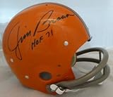 Jim Autographed/Hand Signed Cleveland Browns Authentic ''TK'' Full Size Helmet