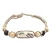 Zero Gravity Hawaii Hawaiian Honu Sea Turtle Hemp Surfer Bead Anklet/Bracelet