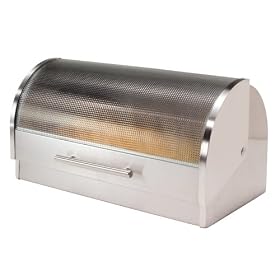 Oggi Stainless Steel Breadbox by OGGI
