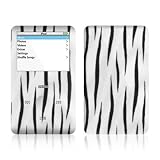 White Tiger Stripes Design Skin Decal Sticker for Apple iPod video 30GB/ 60GB/ 80GB Player