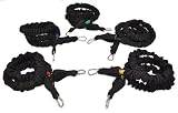 Set of 5 Shielded Tube Bands by Body Bands | Carabiner Ends | Extra 48