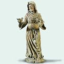 St. Francis Garden Statue with Feeder-Valencia(22 Inches)