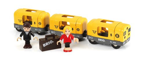 【Amazonの商品情報へ】BRIO ライト&サウンド付メトロトレイン 33507