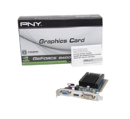 PNY Geforce 8400GS PCIE Card (VCG841024D3SXPB)