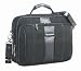 Eddie Bauer EBVY80-BLK 17 Voyager Series Laptop Messenger Brief with Front Zip Organizer Section - Black