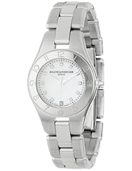 Baume & Mercier Womens 10011 Linea Mother-of-Pearl Diamond Dial Watch