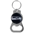 Seattle Seahawks Bottle Opener Key Ring - NFL Football Fan Shop Sports Team Merchandise