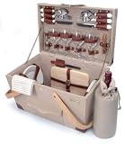 Weekender Wooden Box - Beige - Deluxe Service for Four - Picnic  Beyond
