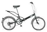 Raychell(レイチェル) 20インチシマノ6段変速折りたたみ自転車Rサス付 ブラック VO-206R Raychell(レイチェル) 20インチシマノ6段変速折りたたみ自転車Rサス付 ブラック VO-206R