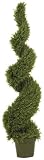 5 ft Outdoor Artificial Rosemary Spiral Topiary Tree