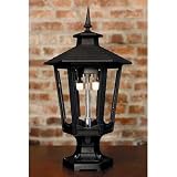 Gas Light America GL1600 Cast Aluminum Natural Gas Light With Dual Inverted Mantle Burner On Pedestal Mount