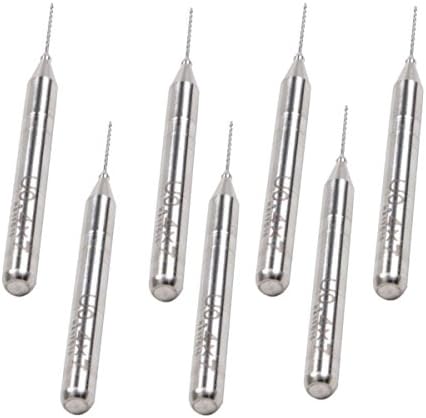 0.3mm Tungsten Steel PCB Printed Circuit Board Drill For PC Boards Wood, Pack of 10