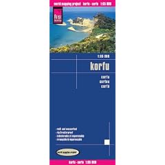 Korfu / Corfu 1 : 65 000: Alle Ortsnamen auch in griechischer Schrift. H�henlinien und H�henschichten-Relief. GPS-tauglich durch Gradnetz. Klassifiziertes Stra�ennetz. Ausf�hrlicher Ortsindex