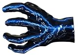 GuitarGrip LHGH 109 Gitarrenhalter Air Brushed Serie Ride Lightning Design links