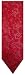 Men's David Donahue Paisley Neck Tie Red Blend