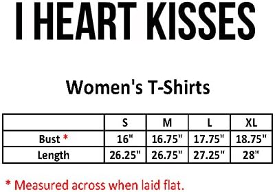 Women's I Heart Kisses Current Mood Kanye T-Shirt White M
