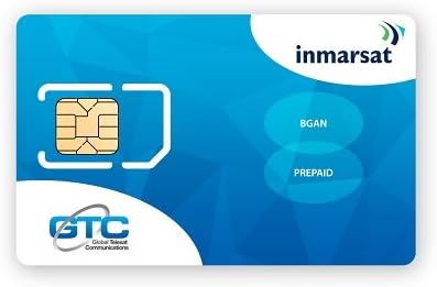 Inmarsat BGAN Post-Paid SIM Card - Ready for Activation From Global Telesat Communications