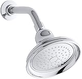 KOHLER K-10590-AK-CP Bancroft Single-Function Katalyst Showerhead, Polished Chrome