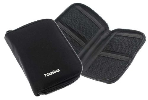 7dayshop Universal Fit Digital Memory Card Case For SD, SDHC and CF and XD Cards etc. - Black (DK013)
