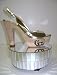 Gucci Shoes Shiny (Patent) Gold Leather 190488