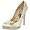 Badgley Mischka Women's Odell Platform Pump,Ivory,10 M US