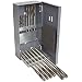 Alvord Polk 127-S-21 High-Speed Steel Chucking Reamer Set, Right Hand Spiral Flute, Uncoated Finish, 14-Piece, 1/8 Inch - 1/2 Inch Dowel Pin Sizes