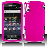 41DqHxgS%2BzL. SL160  Pink Hard Plastic Rubberized Case Cover for Sony Ericsson Xperia Play