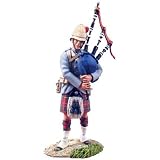 from WILLIAM BRITAIN British 42nd Highlander Piper1 - 1 Piece Set in W