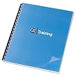 Clear View Presentation Binding System Cover, 11 x 8-1/2, Clear, 100/Box