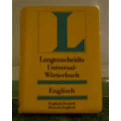 Englisch. Universal- W�rterbuch. Langenscheidt. Englisch-deutsch / Deutsch-englisch