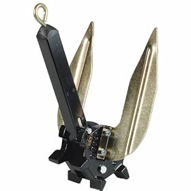 Digger Anchors #15 Fresh Water Anchor for Boats Up to 40 Feet by