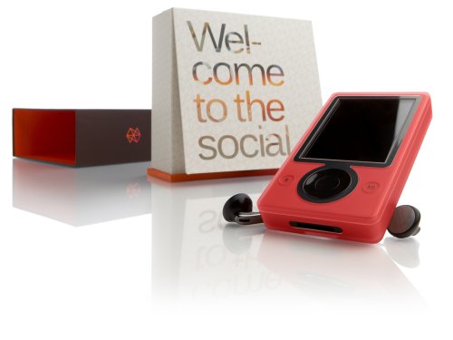 Zune 30 GB Digital Media Player (Red)