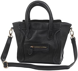 Agatha Garcia Ladies Faux Leather Smile Handbags/Satchel/Tote Handbags Purse