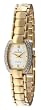 Peugeot Womens 781G Gold-Tone 1/10 carat Genuine Diamond Bracelet Watch