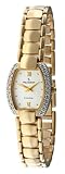 Peugeot Women's 781G Gold-Tone 1/10 carat Genuine Diamond Bracelet Watch