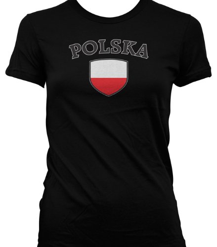 Polska Shield International Soccer Juniors T-Shirt, Poland, Polish Pride Juniors T-shirt