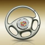 Cadillac 3D Logo Steering Wheel Key Chain Cadillac 3D Logo Steering Wheel Key Chain