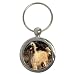 Afghan Hound Key Chain (Round)
