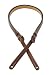 Levy's Leathers 1/2 Carving Leather Mandolin Strap,Brown