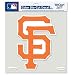 San Francisco Giants Full Color Die Cut Car Window Sticker Decal (8x8 Inches)