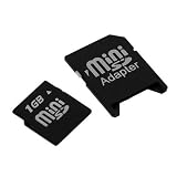 High Speed Kingston Microsd Memory Card with Minisd & Sd Adapter - 1gb (Sdc/1gb-2adp) for Audiovox Ppc-6700, HTC 8125, 2125, Mda, Sda, Lg Vx9800, Motorola Q, Q9m, Q9c, Nokia E61, E62, Sharp Sidekick Iii, Palm Treo 750, 755p Smartphone