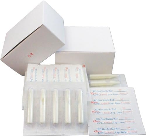 50pc 18 Round Disposable Tip (18RT) Plastic Tattoo Tips by PirateFaceTAT2