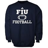 adidas Florida International Golden Panthers Navy Blue Collegiate Crew Sweatshirt (Medium)