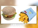 HAMBURGER+POMMES