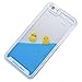 6Plus 6sPlus Liquid Case, Yoption Clear Cute Creative Design Liquid Floating Rubber Duck Hard Case Cover for iPhone 6Plus 6sPlus (Ducks with Glasses)