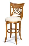 Hillsdale Glenmary Swivel Counter Stool, Oak