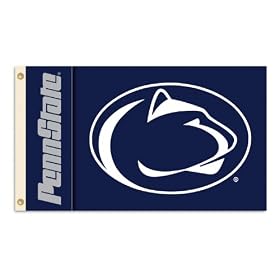 NCAA Penn State Nittany Lions 2-Sided 3-by-5 Foot Flag with Grommets