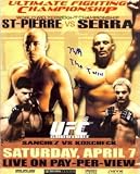 MATT SERRA SIGNED AUTOGRAPHED 8X10 MINI POSTER VS ST-PIERRE UFC 69 (WRESTLING)